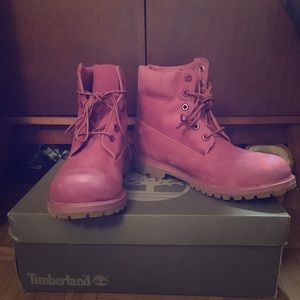 PINK TIMBERLAND 9W/7.5M/40EU NWB